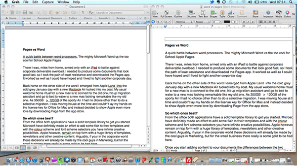 Microsoft Word Vs Pages Mac